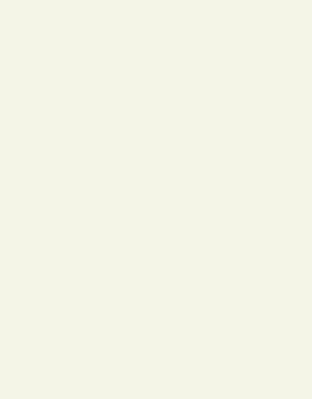 Flat off-white swatch with a faint green cast and no texture or figure.