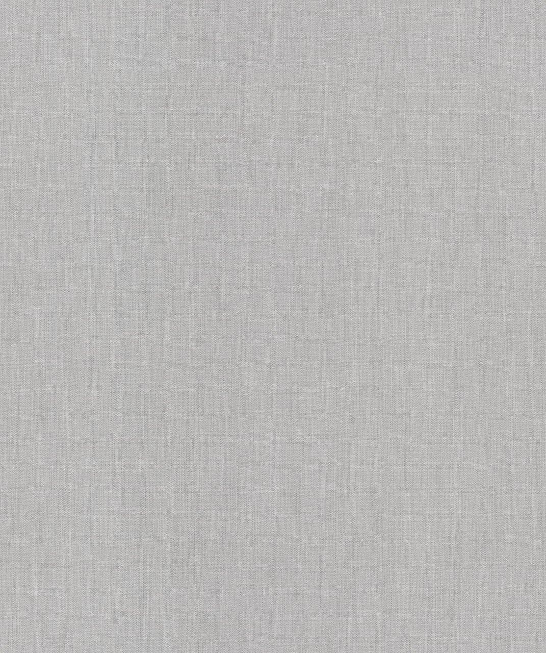 Light neutral grey decor with a fine, even vertical slub weave.